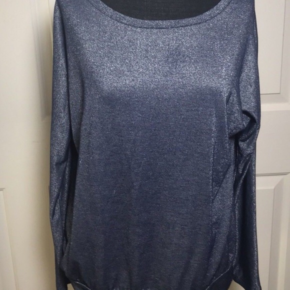 Faded Glory Top Medium Blue Sapphire - Picture 1 of 6